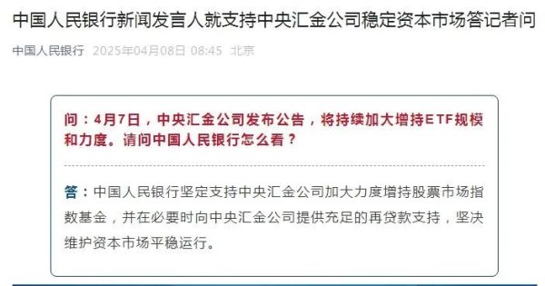 配资实盘正规平台 中国版平准基金来了 释放稳市强信号！